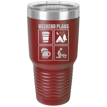 Weekend Plans Lovely Tumbler